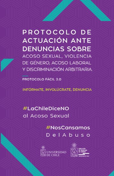 Protocolo de Actuación sobre acoso sexual, laboral y discriminación arbitraria 