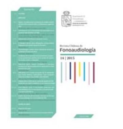Revista Chilena de Fonoaudiología Vol. 14