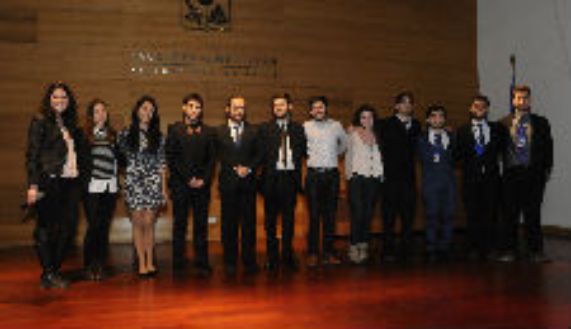 El equipo organizador del 2do Congreso Chileno de Estudiantes de Medicina (COCEM) 