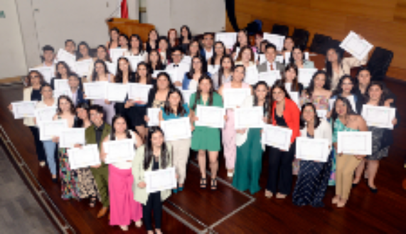 La generación 2022 de fonoaudiólogos de la Facultad de Medicina de la Universidad de Chile