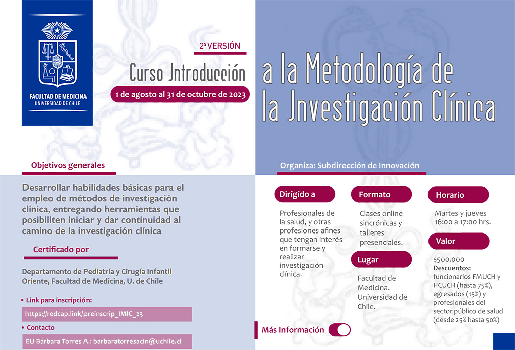 Introducción a la Metodología de la Investigación Clínica Facultad de