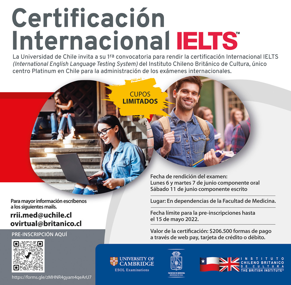 Certificación de Inglés (IELTS)