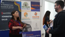 El objetivo de la Feria de Posgrado fue dar a conocer la amplia oferta de programas de magister y doctorado a estudiantes de nuestro plantel.