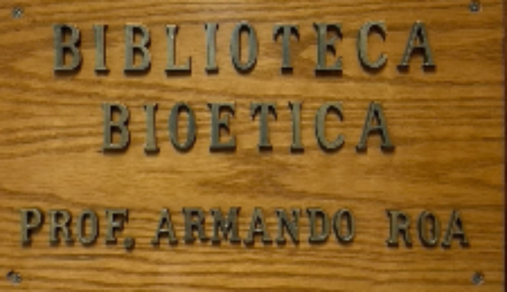 Departamento de Bioética inaugura biblioteca “Dr. Armando Roa”
