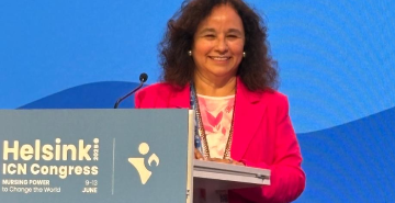 Enf. Amalia Silva, primera Profesora Titular del Departamento de Enfermería