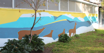 Clínica Psiquiátrica Universitaria transforma sus espacios con murales
