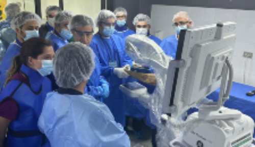 La parte práctica del curso se realizó en dependencias del Departamento de Anatomía y Medicina Legal