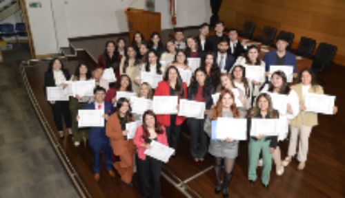 La generación 2024 de Nutricionistas de la Universidad de Chile