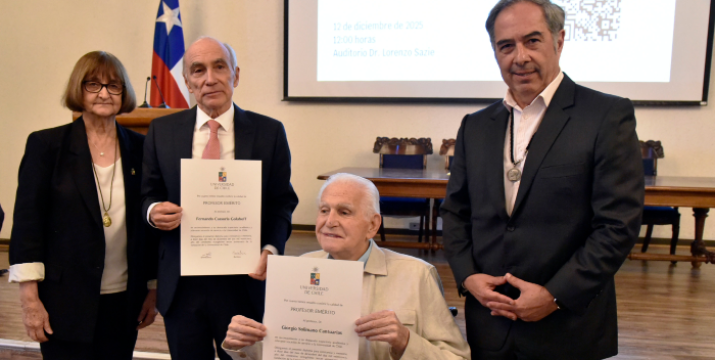 Protagonistas del desarrollo de la Universidad de Chile
