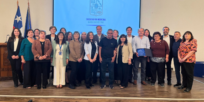 Facultad de Medicina homenajeó a sus funcionarios jubilados