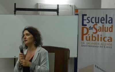 Directora académica del magíster en Salud Pública, Dra. Alejandra Fuentes.