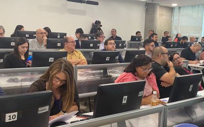 Funcionarias y funcionarios de la U. de Chile participaron de la capacitación a Usuarias/os líderes de SAP.