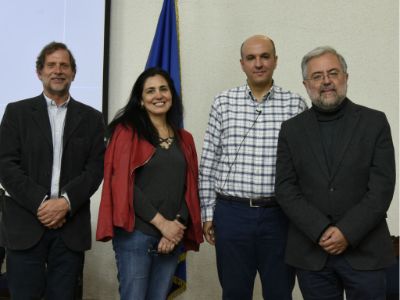 Doctores Pedro Maldonado, Jimena Sierralta, Rubén Moreno-Bote y Manuel Kukuljan.