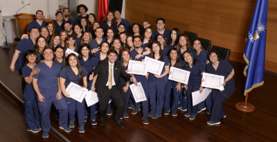 Generación 2019 de la Escuela de Enfermería de la Facultad de Medicina