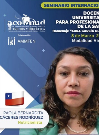 La profesora Paola Cáceres integró  el simposio “Experiencias en la evaluación del desempeño profesoral de programas de la salud”