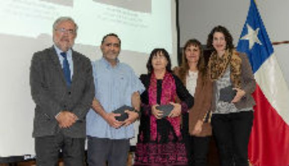 Doctores Manuel Kukuljan, Sergio Alvarado, Ana María Oyarce, Verónica Iglesias y Marinella Mazzei. 