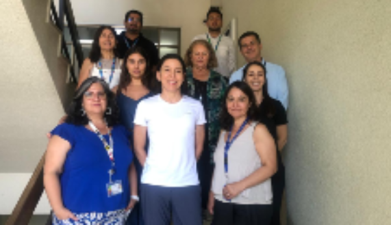 El equipo biestamental del CPHS; al centro su presidenta, profesora Andrea González. 