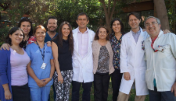 El equipo de CERPO; al centro, el doctor Juan Guillermo Rodríguez