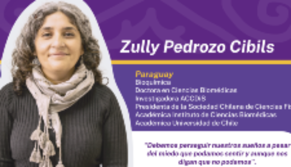 La doctora Zully Pedrozo es académica del Programa de Fisiología y Biofísica del Instituto de Ciencias Biomédicas de la Facultad de Medicina