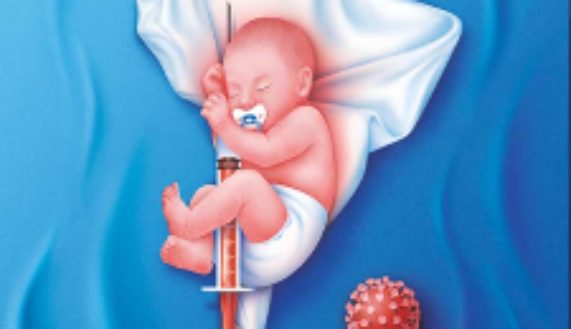 La portada de la prestigiosa revista científica The Lancet Infectious Diseases, la cual releva el artículo “Efectividad e impacto de nirsevimab en Chile durante la primera temporada de una estrategia nacional de inmunización contra el VRS: un estudio observacional retrospectivo