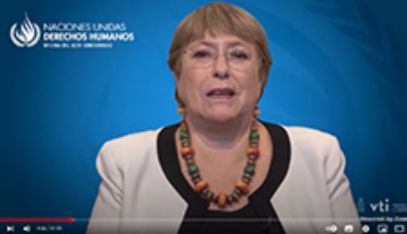 La Alta Comisionada para los Derechos Humanos de las Naciones Unidas, dra. Michelle Bachelet, envió un mensaje relevando los derechos de la salud de la mujer.