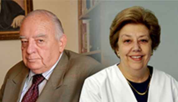 Doctores Rodolfo Armas y María Eugenia Pinto